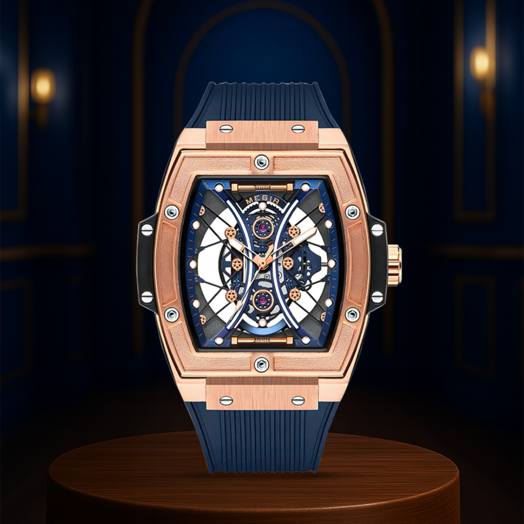 Ryker™ | Men’s Tonneau Skeleton Watch