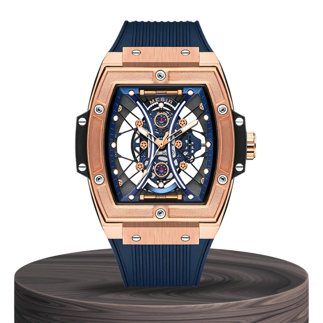 Ryker™ | Men’s Tonneau Skeleton Watch