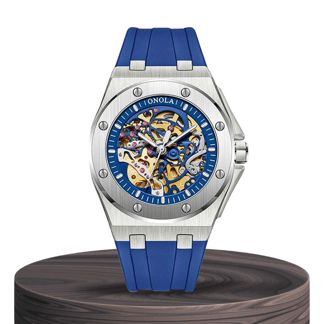 Zayden™ | Men’s Sporty Skeleton Watch