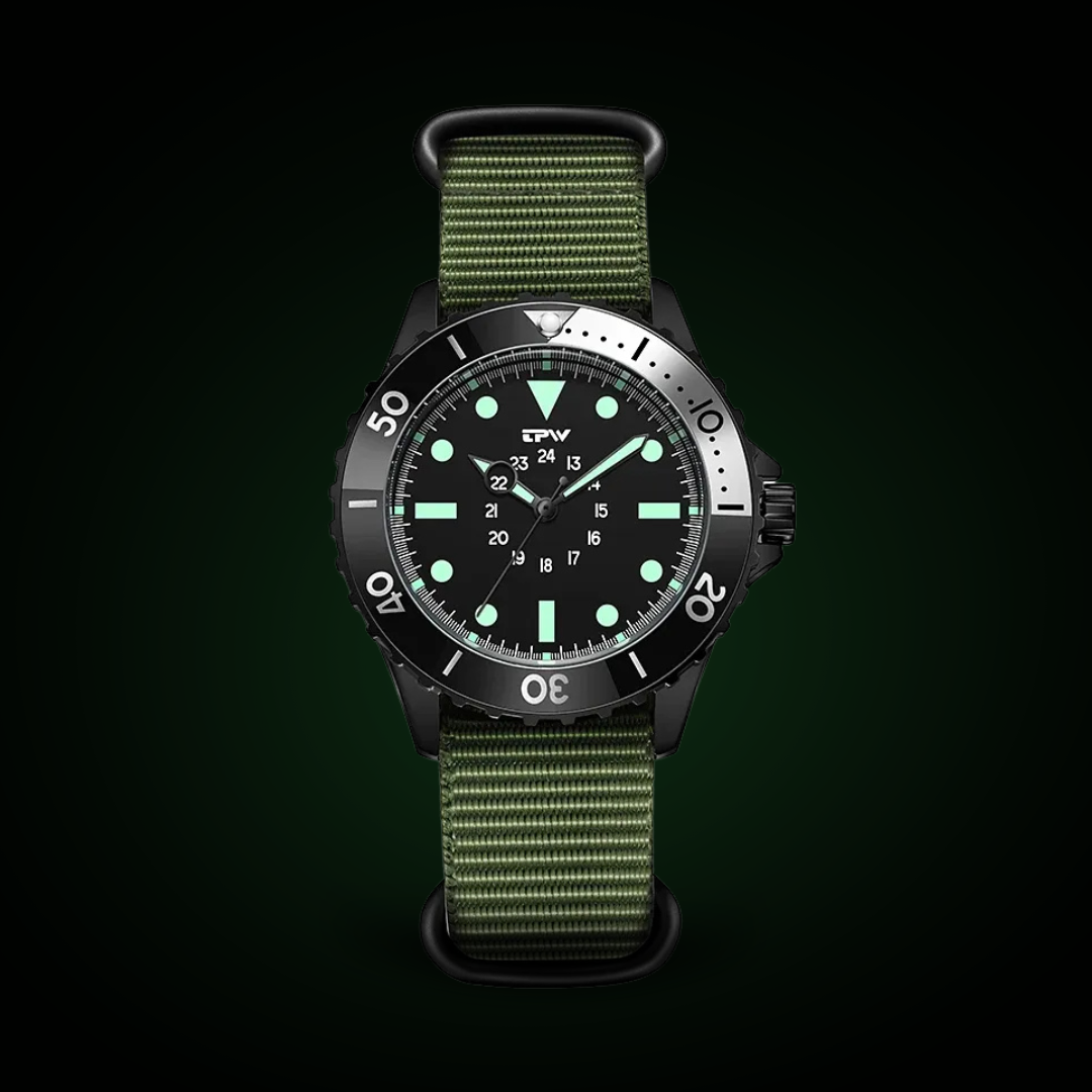 Samuel™ | Men’s Tactical Diver Watch