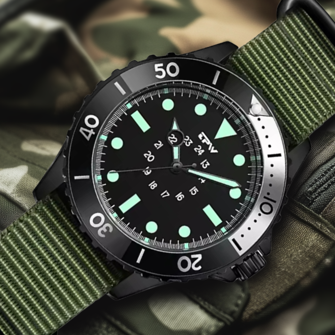 Samuel™ | Men’s Tactical Diver Watch