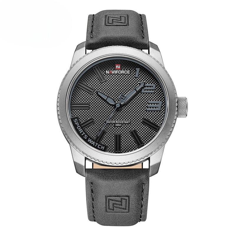 Knox™ | Men’s Shockproof Leather Watch