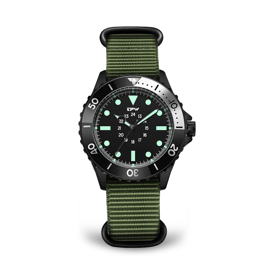 Samuel™ | Men’s Tactical Diver Watch