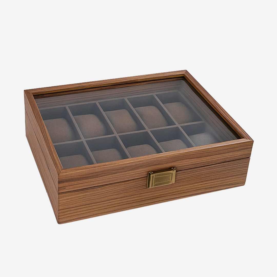 Marcellus™ | Octagonal Wooden Watch Case