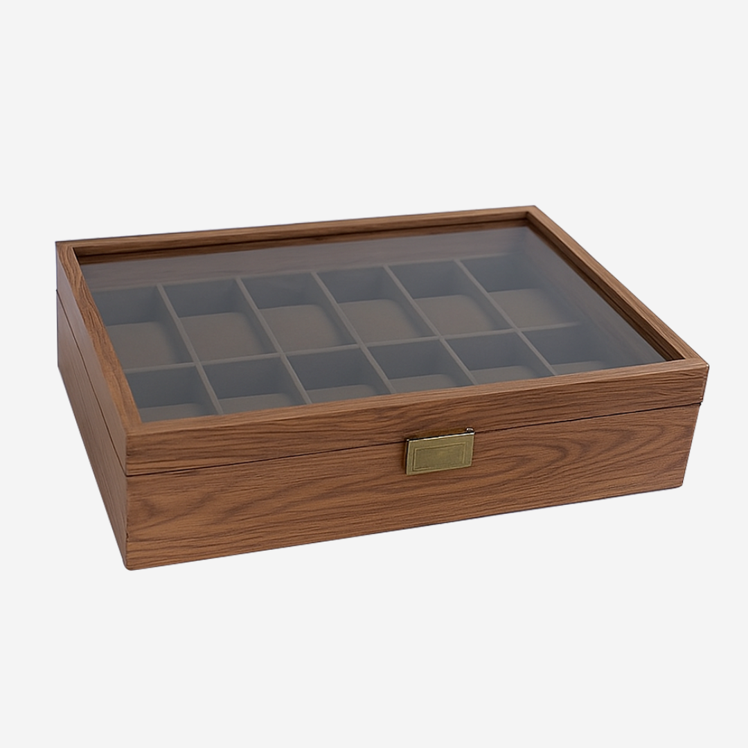 Marcellus™ | Octagonal Wooden Watch Case