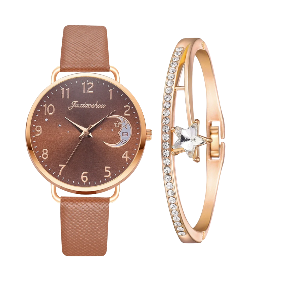 Sierra™ | Women’s Moon Dial Watch Set