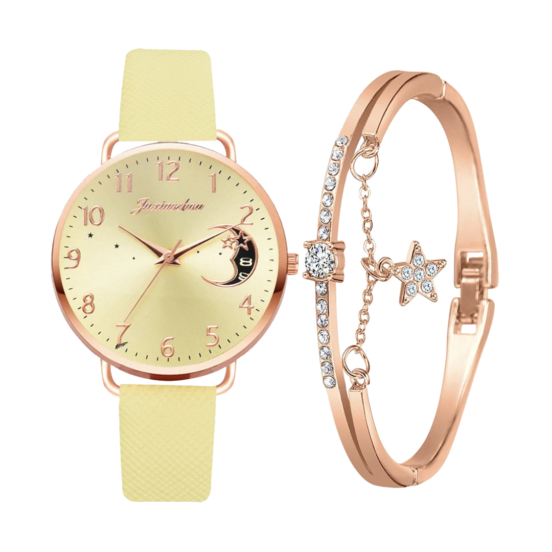 Sierra™ | Women’s Moon Dial Watch Set