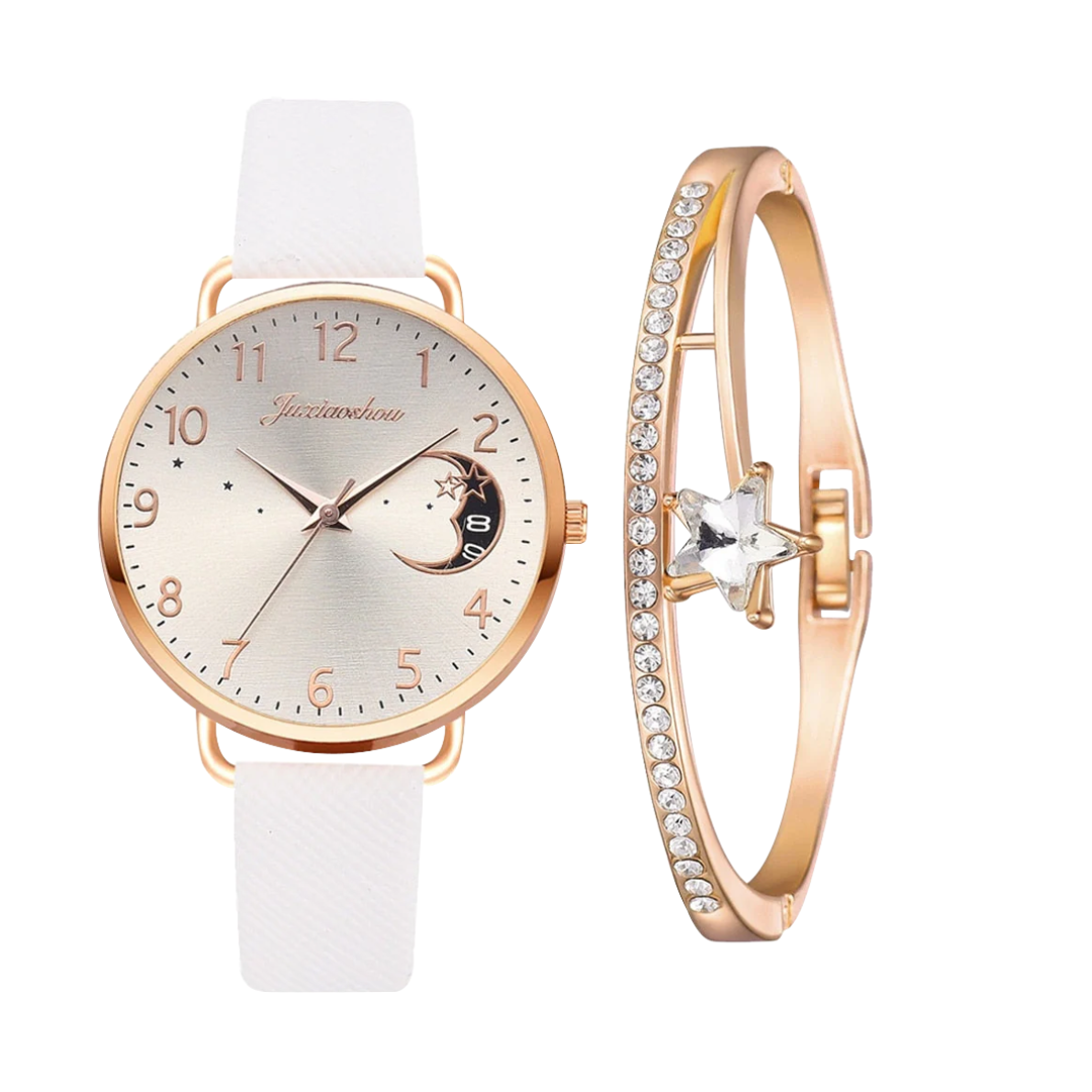 Sierra™ | Women’s Moon Dial Watch Set