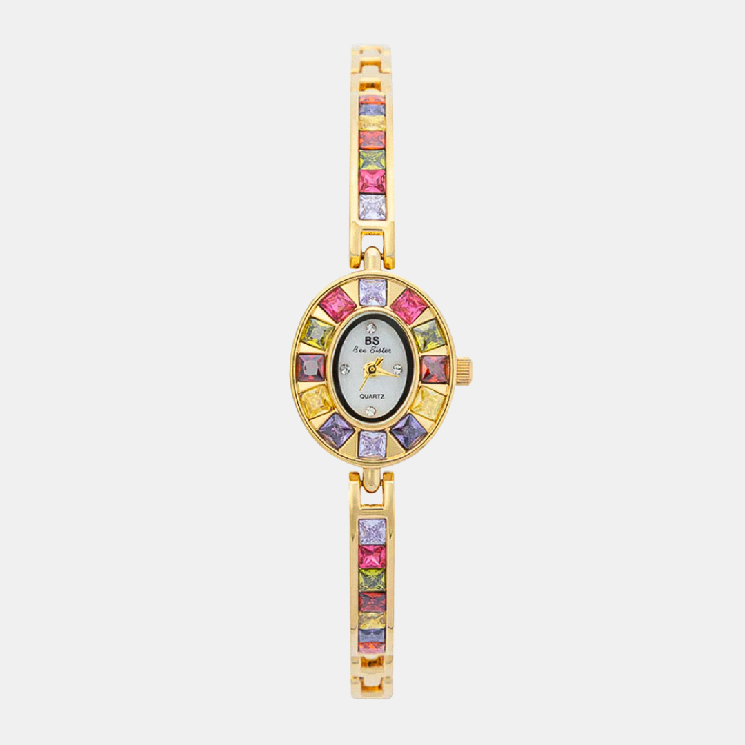 Seravina™ | Women’s Oval Gemstone Watch
