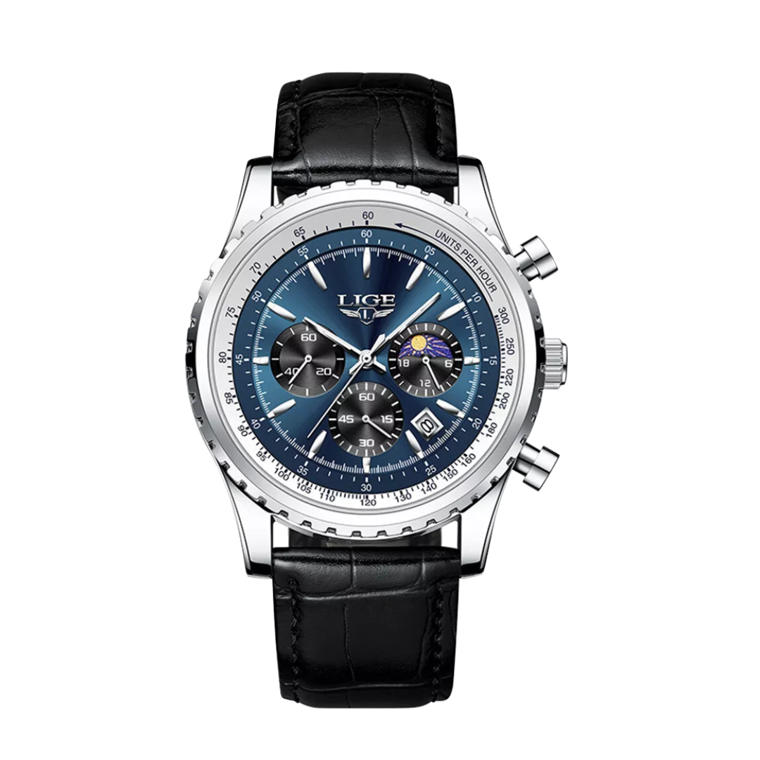 Leo™ | Men’s Elegant Moon Phase Watch