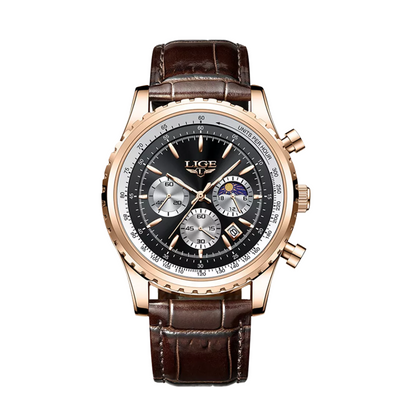 Leo™ | Men’s Elegant Moon Phase Watch