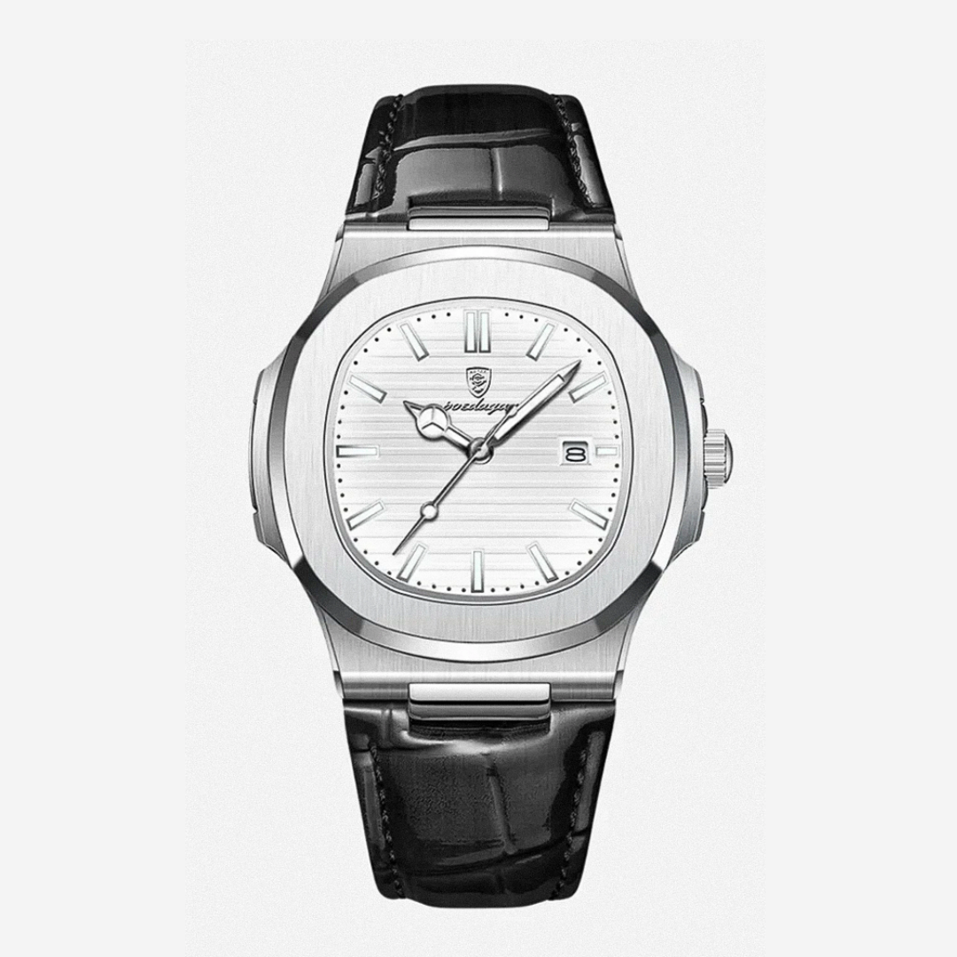Elias™ | Sleek Leather Watch