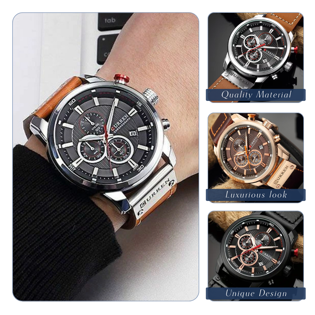 Nathan™ | Multifunctional Chronograph Wristwatch