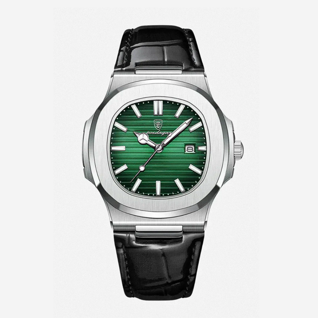 Elias™ | Sleek Leather Watch