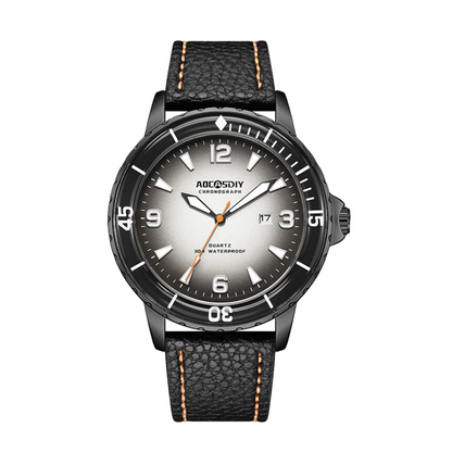 Jeferson™ | Rugged Men’s Leather Watch