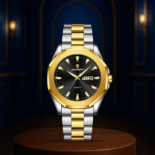 Miles™ | Men’s Sleek Steel Watch