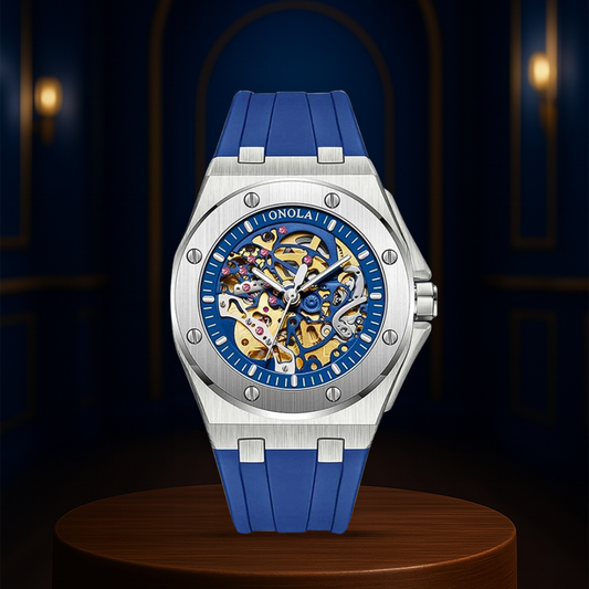 Zayden™ | Men’s Sporty Skeleton Watch