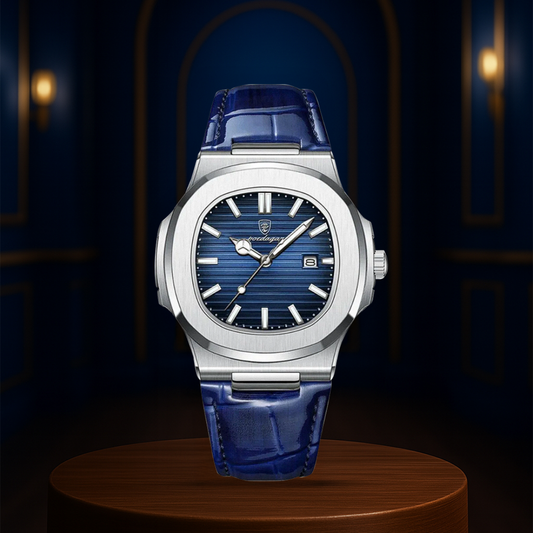 Elias™ | Sleek Leather Watch