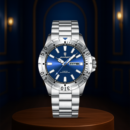 Maverick™ | Men’s Sporty Stainless Steel Watch
