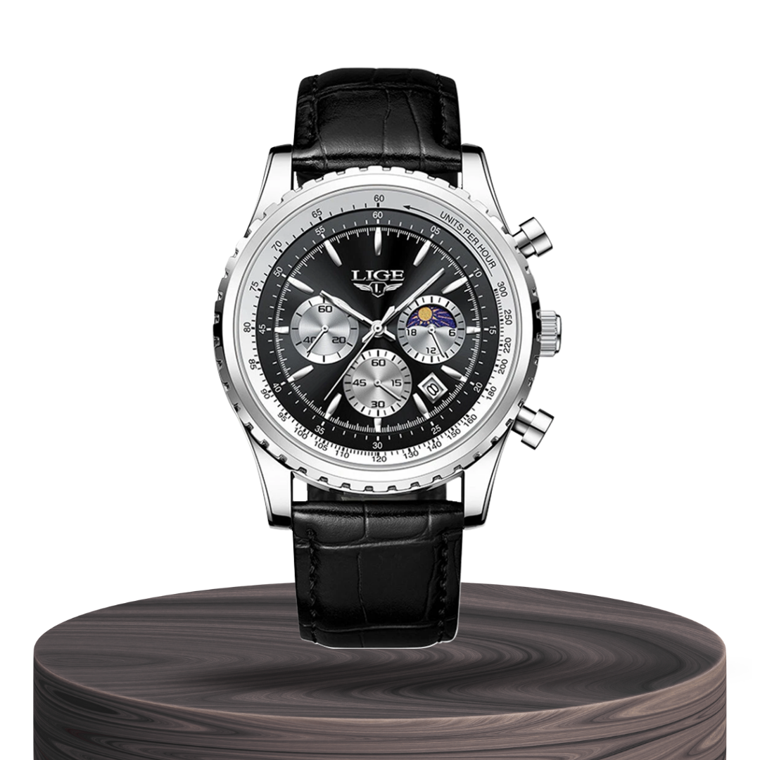 Leo™ | Men’s Elegant Moon Phase Watch