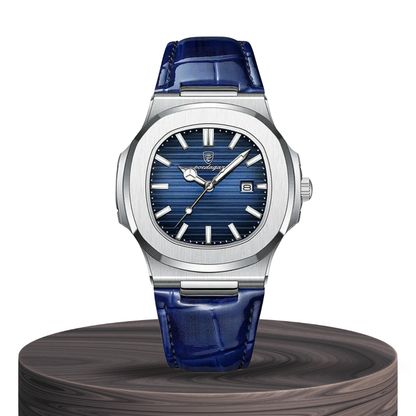 Elias™ | Sleek Leather Watch