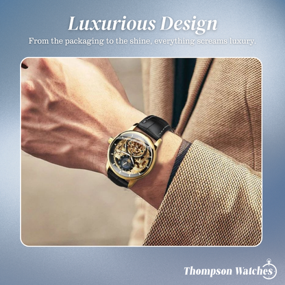 Blake™ | Men’s Skeleton Moon Phase Watch
