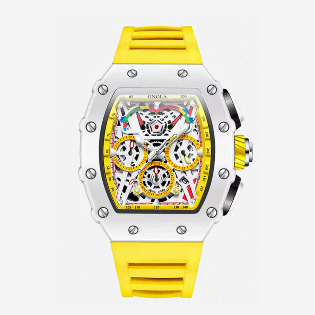Cairo™ | Men’s Skeleton Futuristic Watch