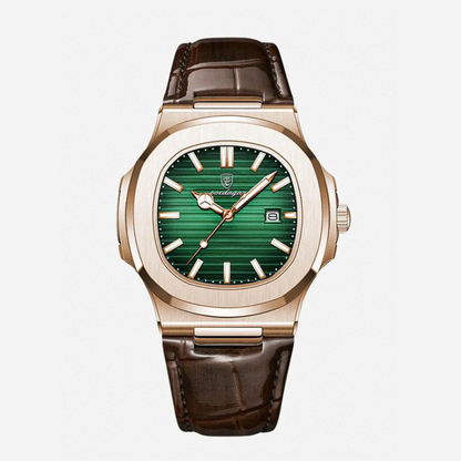 Elias™ | Sleek Leather Watch