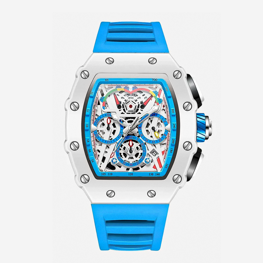Cairo™ | Men’s Skeleton Futuristic Watch