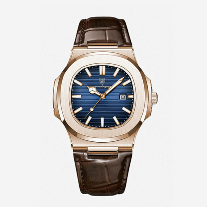 Elias™ | Sleek Leather Watch