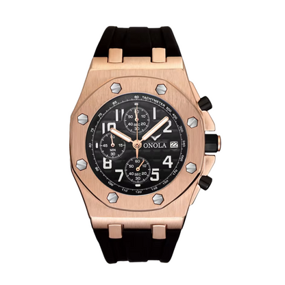 Andrei™ | Men’s Octagonal Chronograph Watch