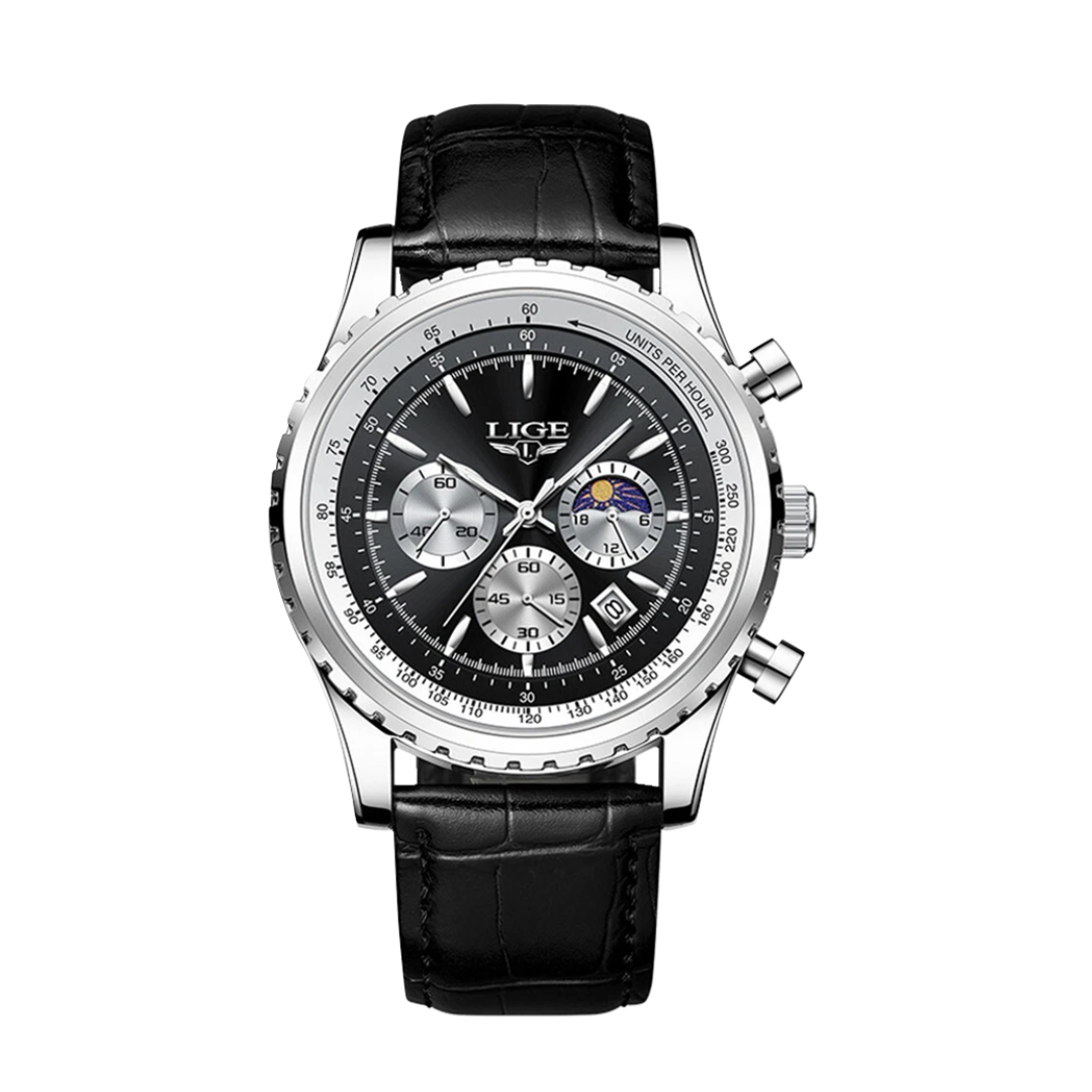 Leo™ | Men’s Elegant Moon Phase Watch