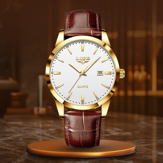 Sentinel™ | Men’s Military Leather Watch
