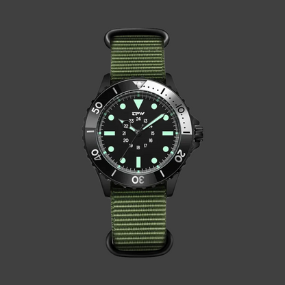 Samuel™ | Men’s Tactical Diver Watch