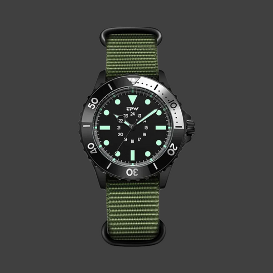 Samuel™ | Men’s Tactical Diver Watch
