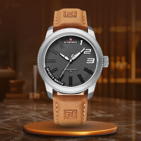 Knox™ | Men’s Shockproof Leather Watch