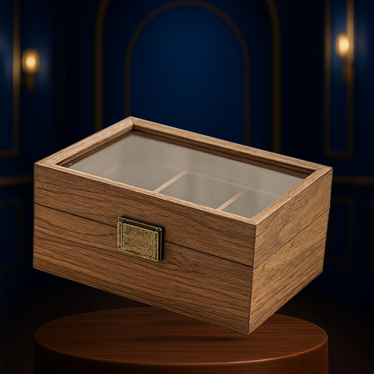 Marcellus™ | Octagonal Wooden Watch Case