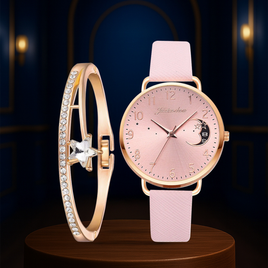 Sierra™ | Women’s Moon Dial Watch Set