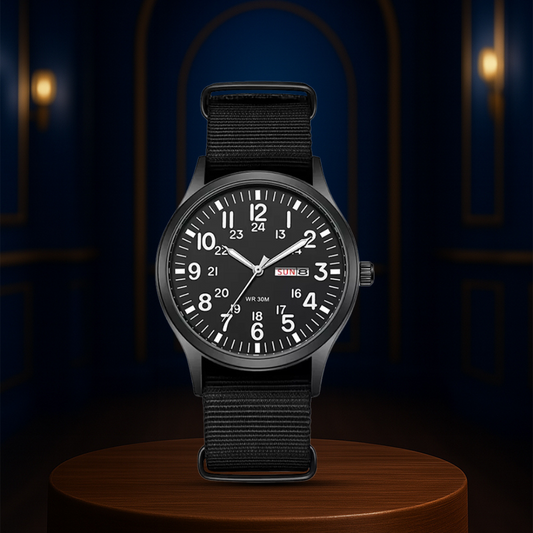 Thomas™ | Men’s Minimalist Field Watch