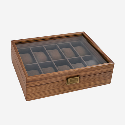 Marcellus™ | Octagonal Wooden Watch Case