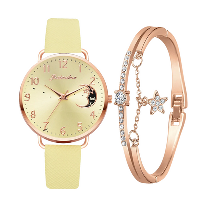 Sierra™ | Women’s Moon Dial Watch Set