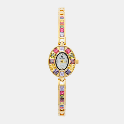 Seravina™ | Women’s Oval Gemstone Watch