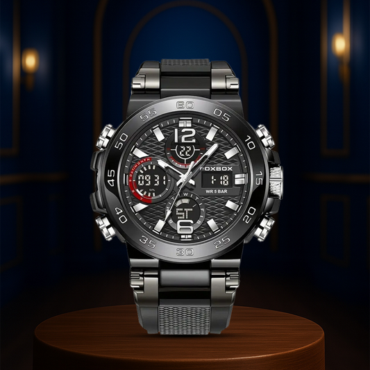 Nate™ | Men’s Dual Display Military Watch
