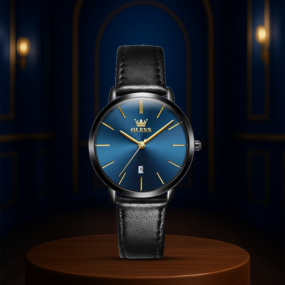 Finn™ | Cruise Leather Date Watch