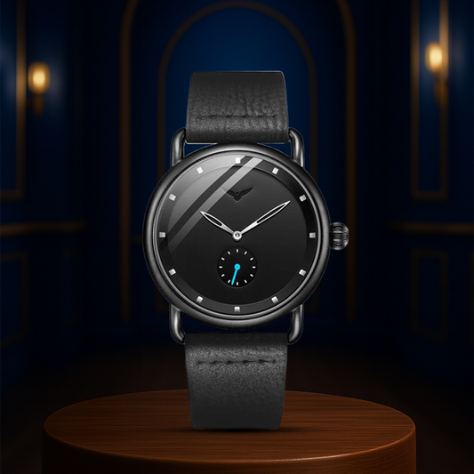 Caleb™ | Sleek Minimalist Leather Watch