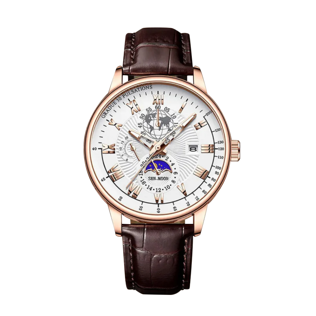 Julian™ | Global Voyager Moon Phase Watch