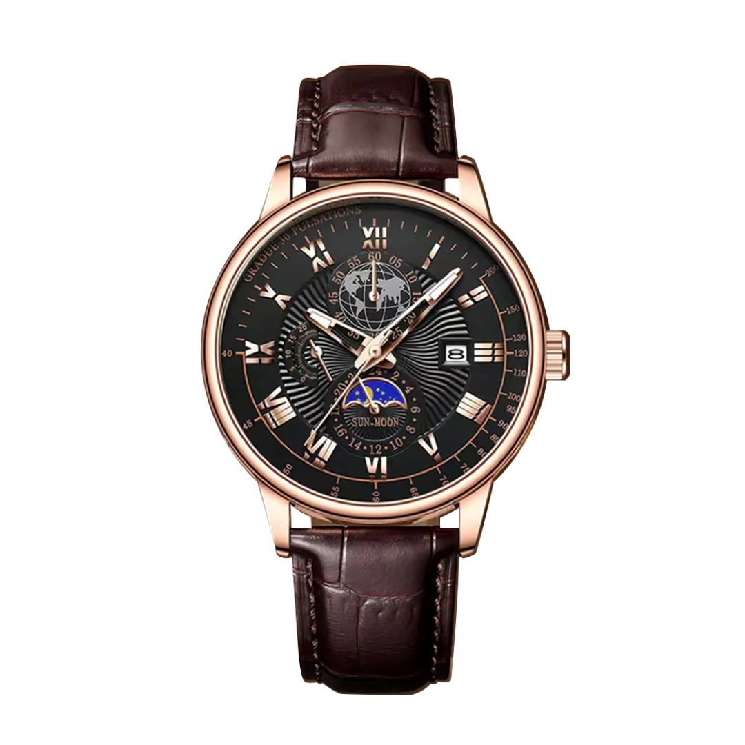 Julian™ | Global Voyager Moon Phase Watch