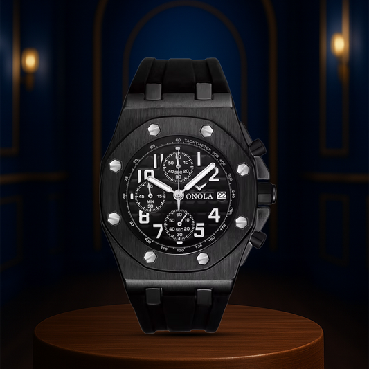 Andrei™ | Men’s Octagonal Chronograph Watch